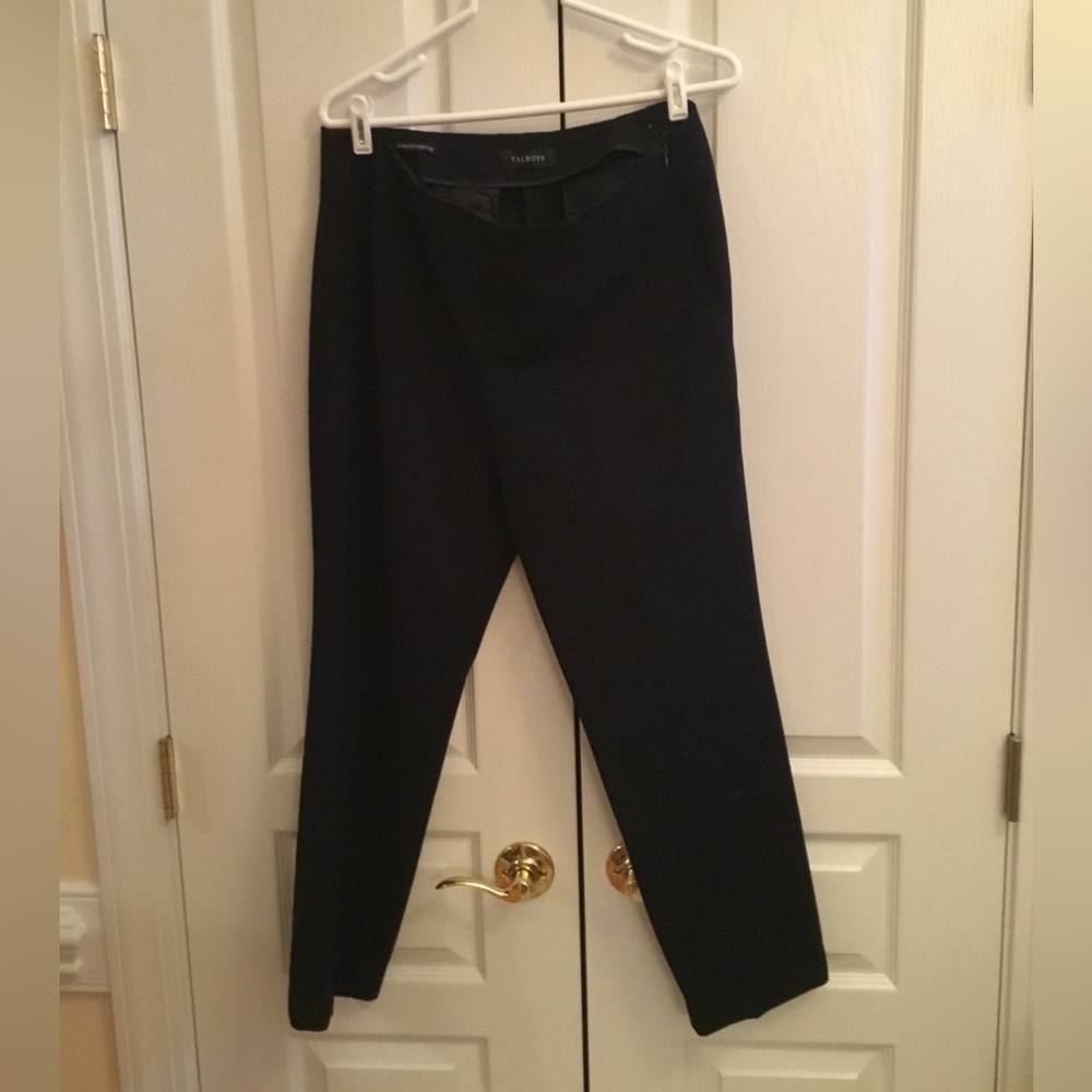 Talbots size 12 bi-stretch straight leg pants